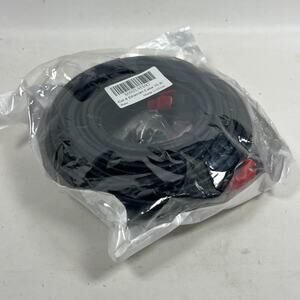 Cat 8 Ethernet Cable 75 Feet LAN Network Heavy Duty High Speed Black NEW